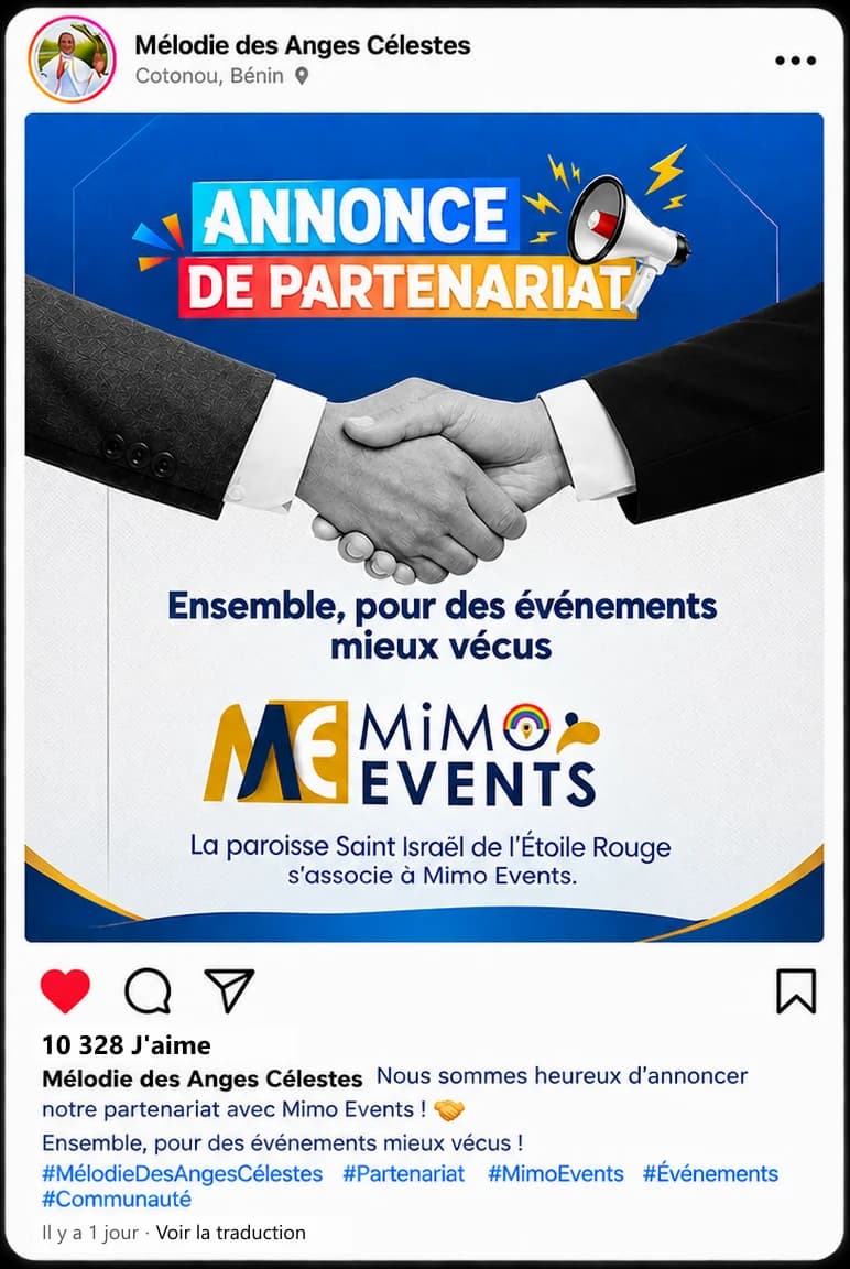 Ensemble, pour des événements mieux vécus